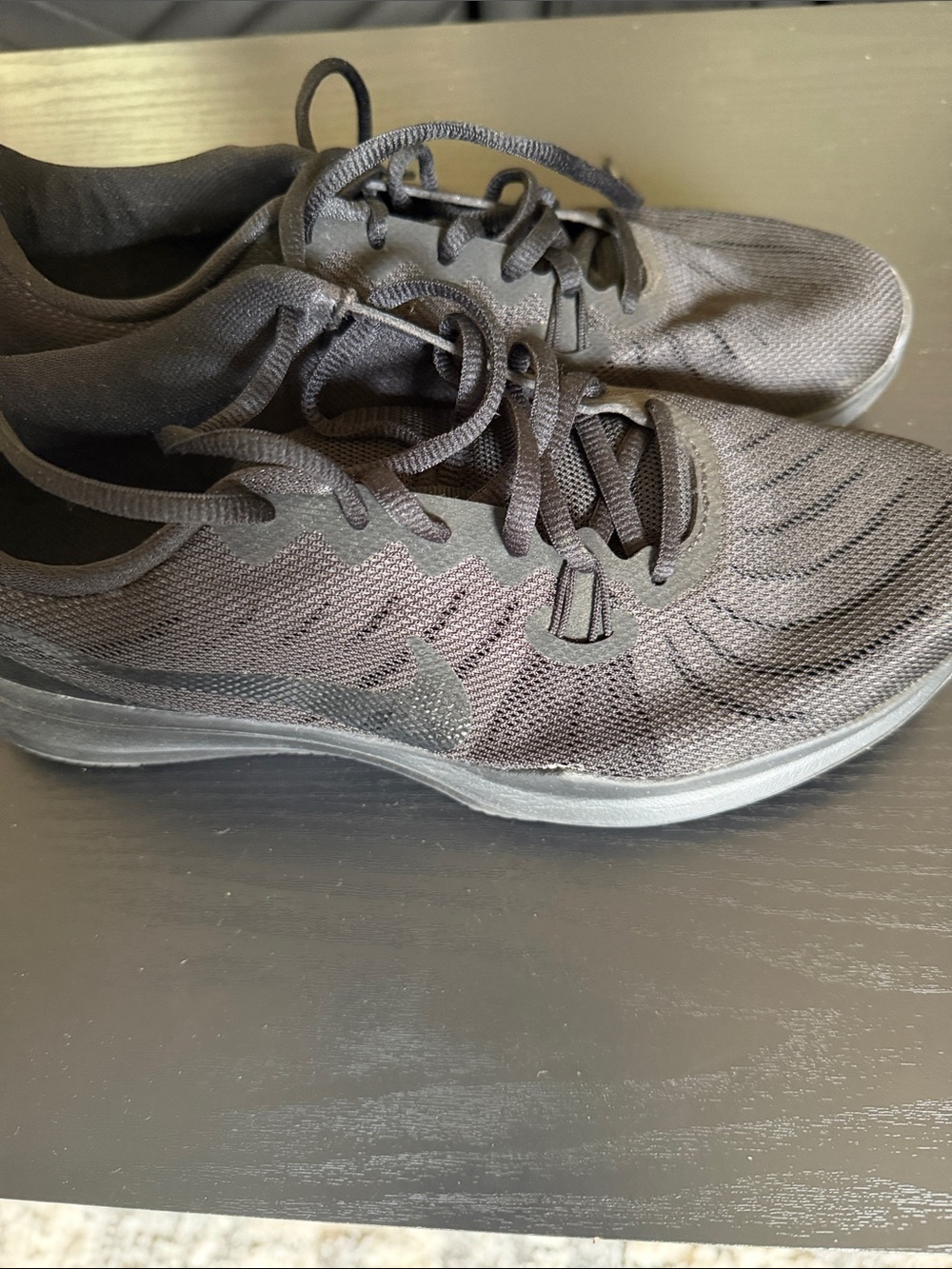 Nike Women Black Mesh Running Shoes